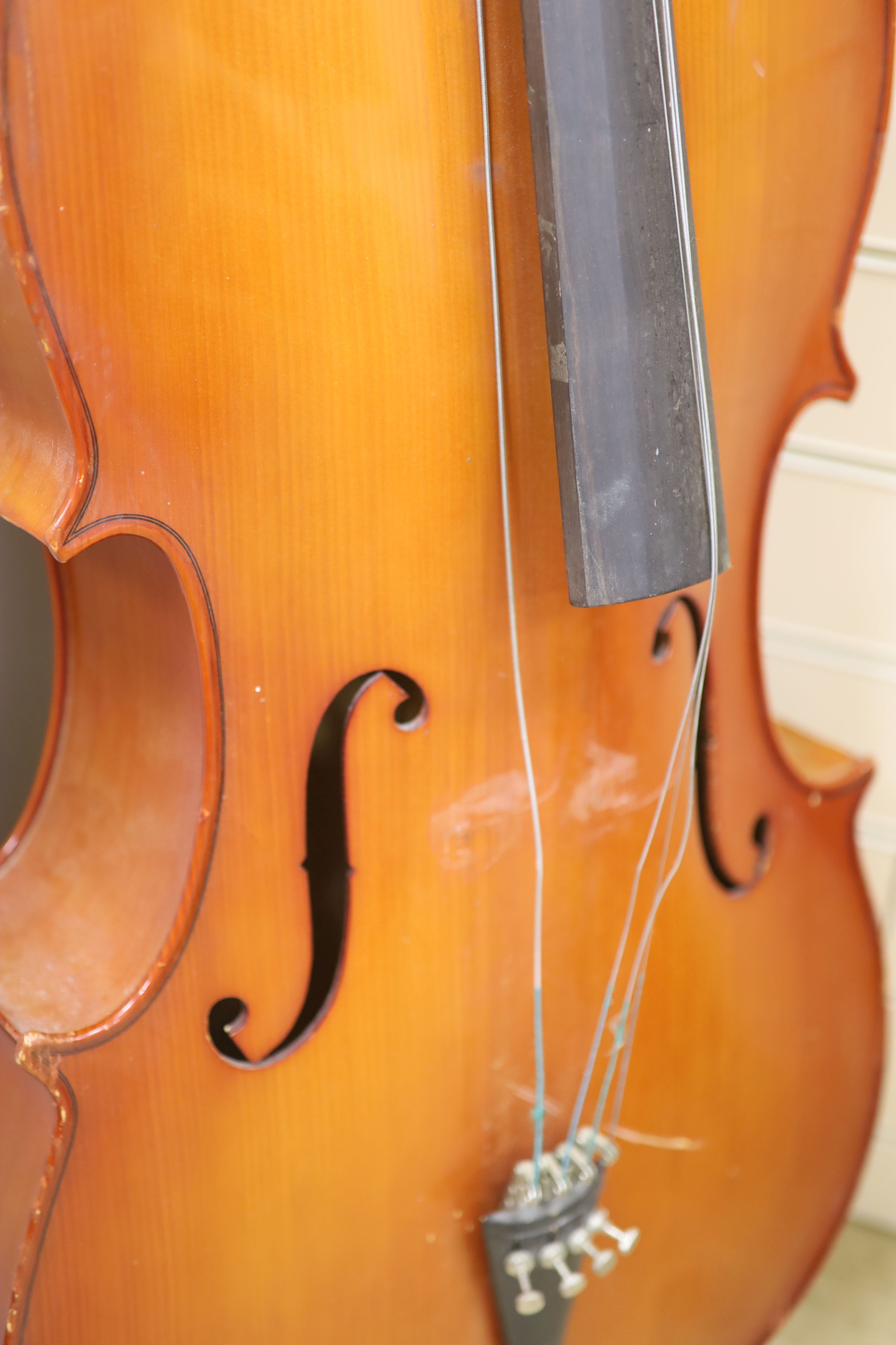 A cello, height 134cm